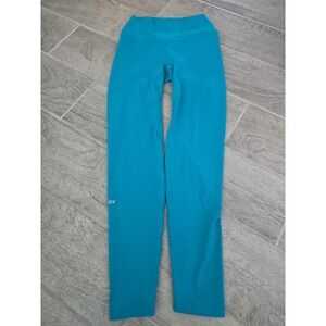 Andar Teal Blue Airywin 7/8 High Waist Seamless Leggings Yoga Workout‎ Size 4